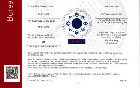 Ethical Sourcing in Vietnam: The SA8000 Standard at United Foods